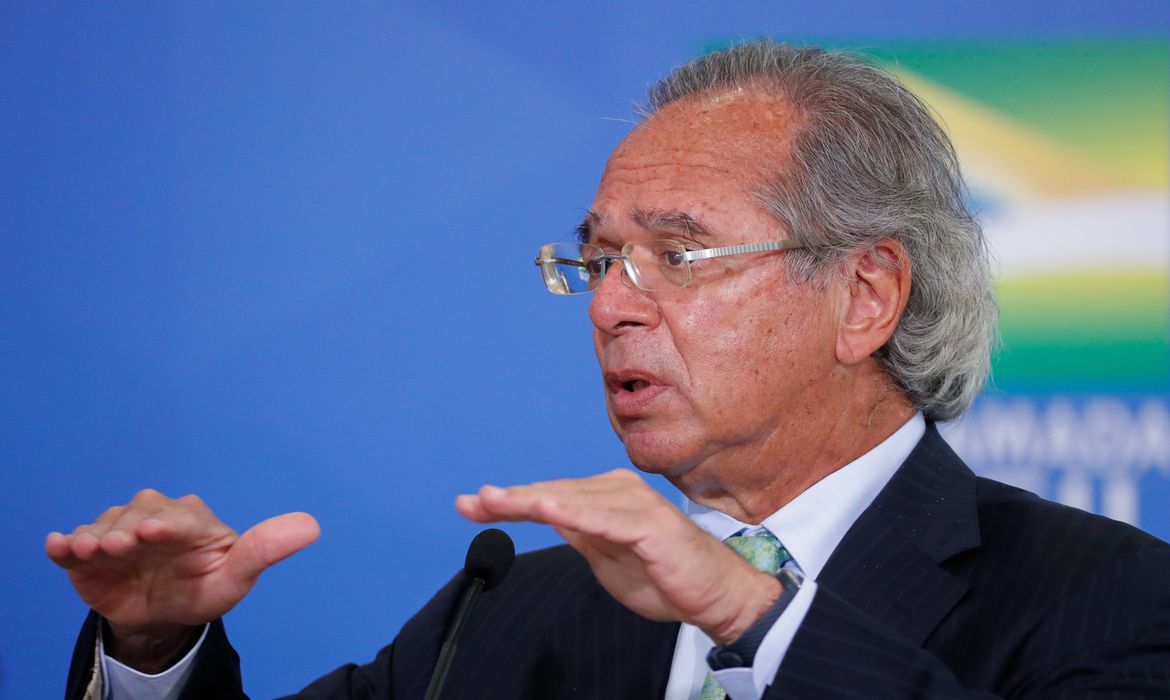 (Brasília - DF, 19/08/2020) Solenidade de Sanção de Medidas Provisórias de Facilitação de acesso ao Crédito.
Foto: Alan Santos/PR