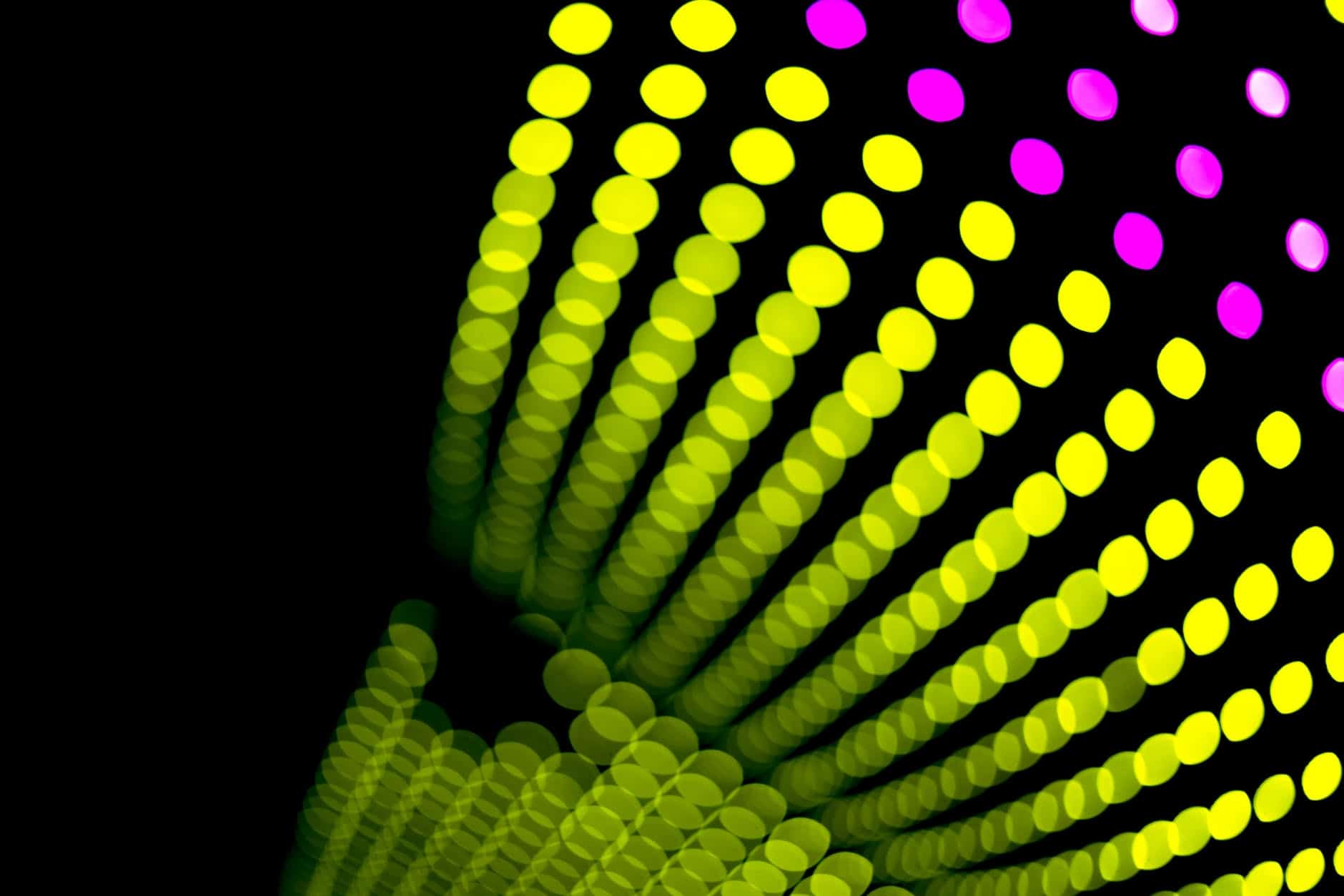 green light bokeh