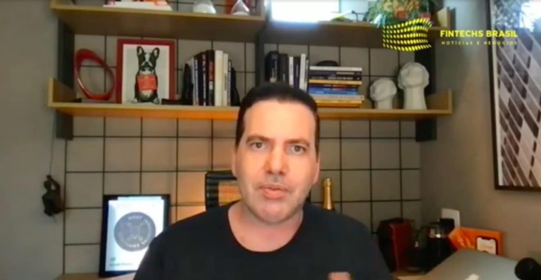 print de tela da entrevista com CEO da Zoop
