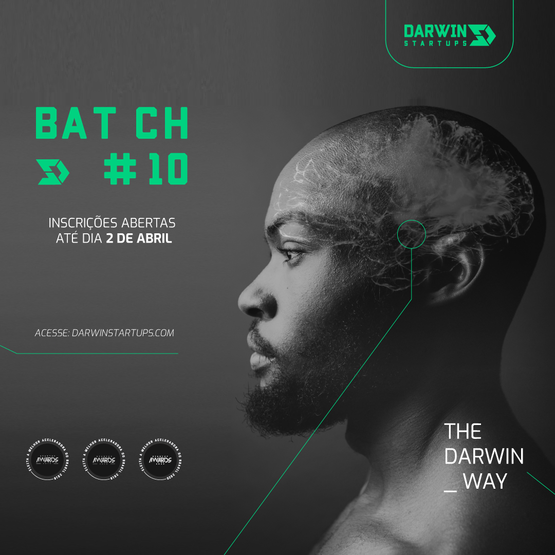 Darwin Startups abre inscrições para batch 10 do programa de aceleração