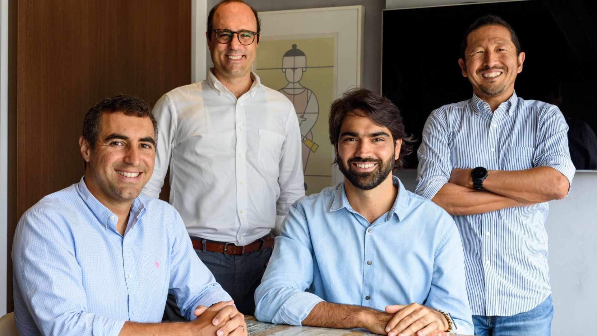 Sócios da Fuse Capital, focada em desenvolver produtos financeiros em blockchain. Imagem: Divulgação