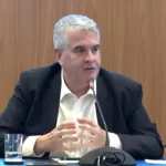 Otávio Damaso, diretor de Regulação do BC, em coletiva sobre Open Finance - Imagem: Reprodução/YouTube