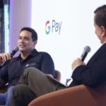 Roberto Campos Neto (à esq.), presidente do Banco Central, em evento com Fábio Coelho, presidente do Google Brasil | Imagem: divulgação