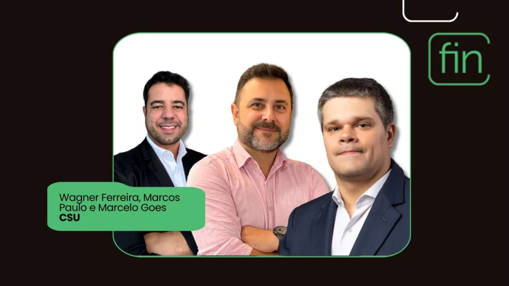 Wagner Ferreira, Marcos Paulo e Marcelo Goes/CSU | Imagem: divulgação