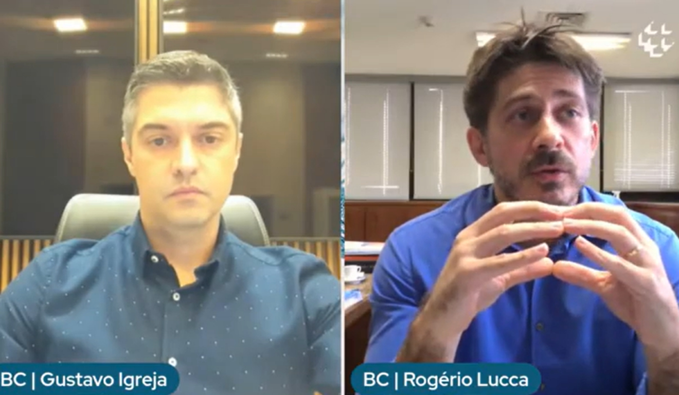 Rogério Lucca, secretário-executivo do Banco Central, na Live do BC