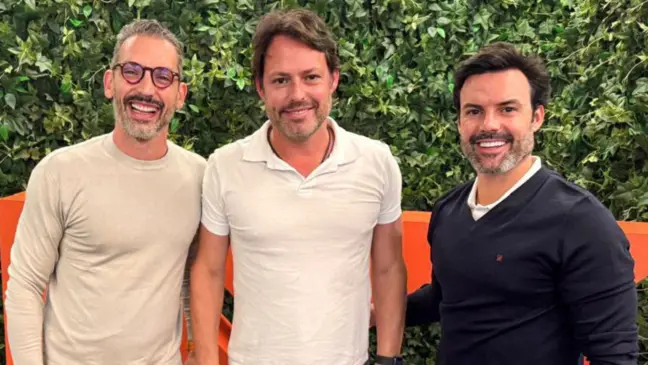 Caracé Acosta, Tabaré Acosta e Querandy Acosta/UY3 | Imagem: divulgação