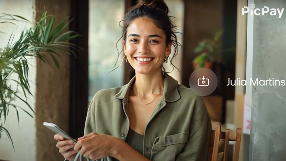 Campanha em vídeo feita por IA | Imagem: divulgação PicPay Campanha em vídeo feita por IA | Imagem: divulgação PicPay