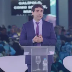 Gabriel Galipolo/BC durante apresentação no Febraban Tech 2025| Imagem: print de tela