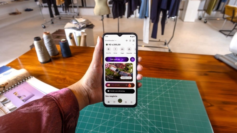 App da InfinitePay | Imagem: divulgação