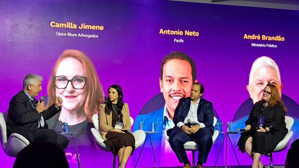 André Brandão/MP-SP, Mariana Dib/BTG, Antonio Arruda Neto/Pacific e Camilla Jimene/Opice Blum