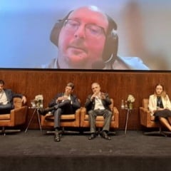 Debate aborda adoção do Open Finance por empresas | Imagem: Danylo Martins Debate aborda adoção do Open Finance por empresas | Imagem: Danylo Martins