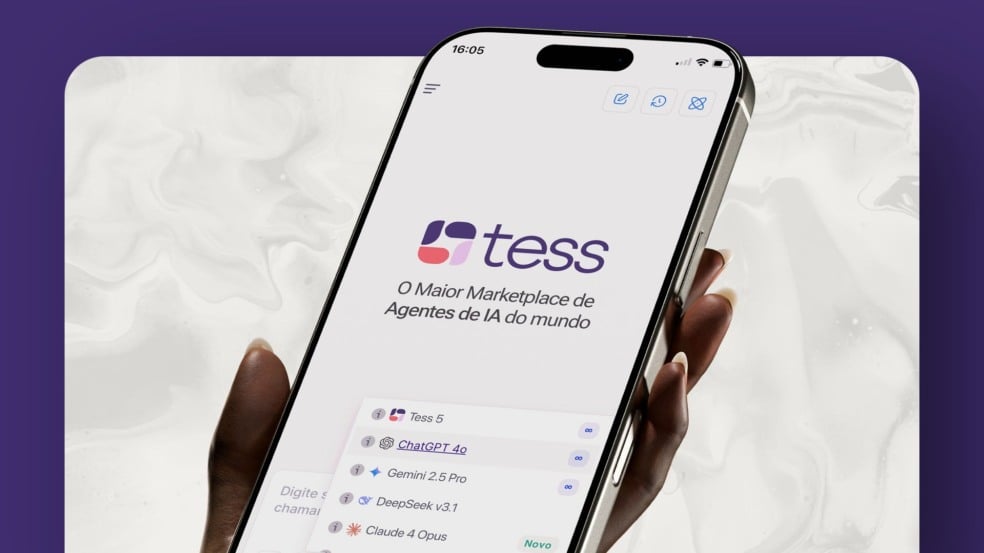 App da TESS AI | Imagem: divulgação