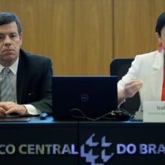 Carlos Eduardo Gomes e Izabela Moreira Correa/BC | Imagem: Raphael Ribeiro/divulgação BC