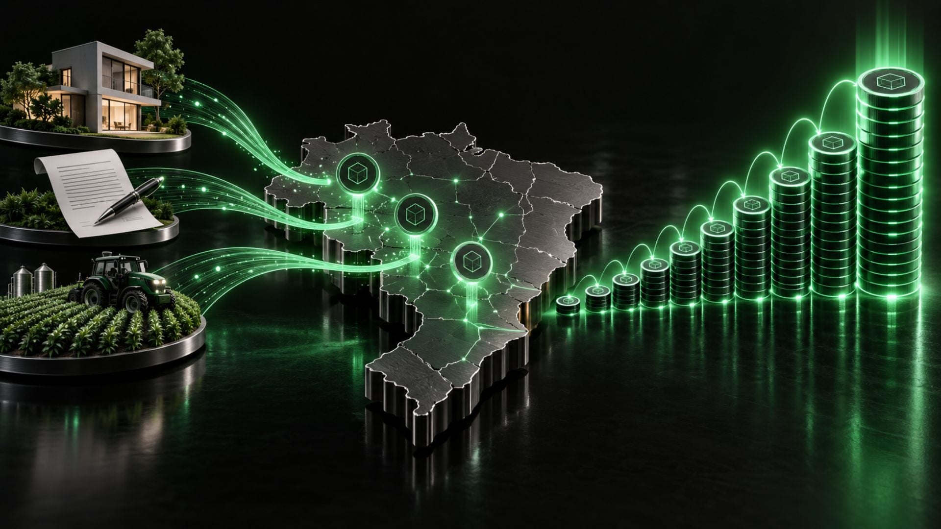 Tokenização no Brasil cresce 10 vezes em um ano, mas fatia do mercado de crédito ainda é pequena